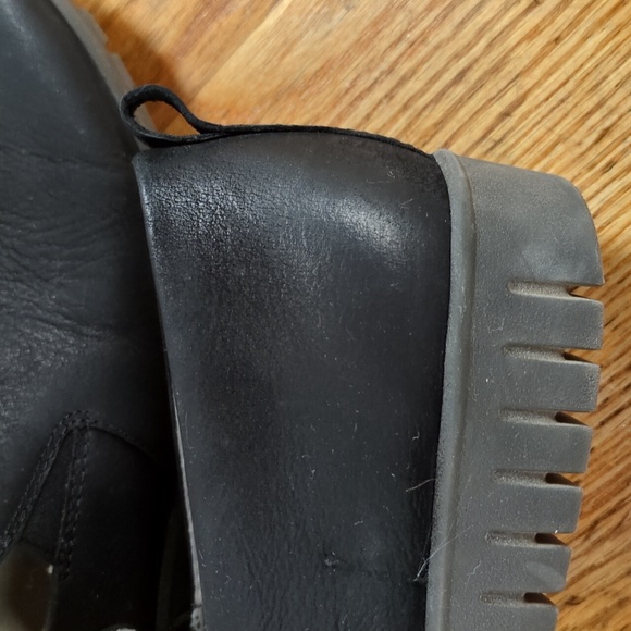 Dansko Linley Black Burnished Leather Slip On Loafer Size 38 - Picture 10 of 11